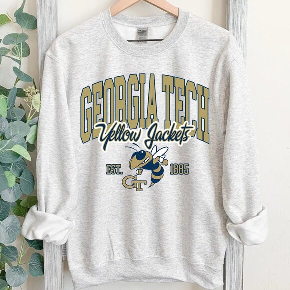 Georgia Tech Yellow Jackets NCAA Georgia Institute of Technology Sweatshirt - Picture 1 of 3